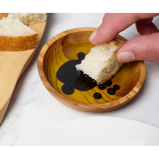 Wood Dipping Bowl