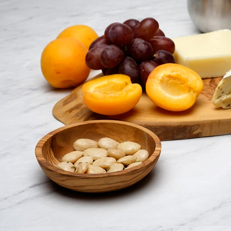 Wood Dipping Bowl